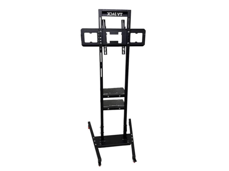 پایه براکت ترولی چرخدار ایستاده تلویزیون 85 تا 105 اینچ مدل X60 PLUSE