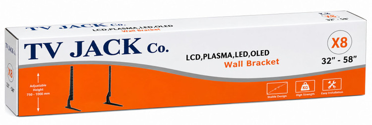 پایه رومیزی تلویزیون مدل X8 مناسب تلویزیون های 32 تا 58 اینچ